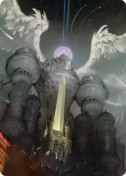 Brilliant Wings Scene Art Card - Art Series: Final Fantasy - Near Mint - Image 1