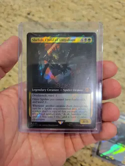 Shelob Child of Ungoliant, R 0785, NM, Extended Surge Foil MTG, LotR Lord Rings - Image 1