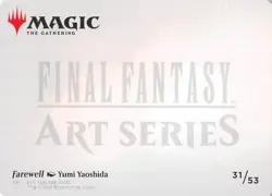 Farewell Art Card Foil 31 Art Series: Final Fantasy Magic the Gathering - Image 2