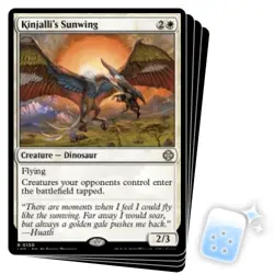 KINJALLI'S SUNWING X4 The Lost Caverns Of Ixalan: Commander Magic MTG MINT CARD - Image 1