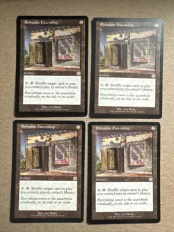 Rishadan Pawnshop X4 Urza’s Saga Various Play Condition See Pics Front Back - Image 1