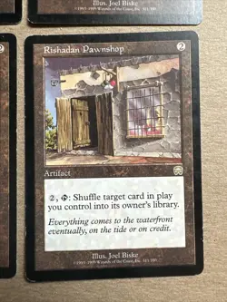 Rishadan Pawnshop X4 Urza’s Saga Various Play Condition See Pics Front Back - Image 3