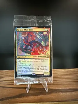 Spider-Man 2099 (SPM 0150) Prerelease Promo Card 2025, Foil, Magic The Gathering - Image 3