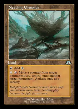 Nesting Grounds - Retro Frame - Modern Horizons 3 - Near Mint - Image 1