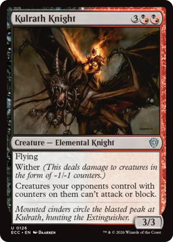 Kulrath Knight - Commander: Lorwyn Eclipsed - Near Mint - Image 1