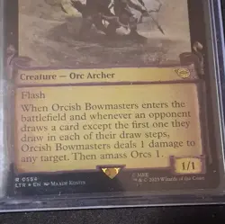 Wizards of the Coast Orcish Bowmasters Foil Borderless Rare English 0554 LTR - Image 3