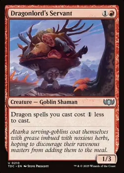 Dragonlord's Servant - Commander: Tarkir: Dragonstorm - Near Mint - Image 1