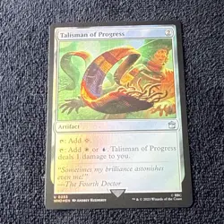 Talisman of Progress Universes Beyond: Doctor Who Foil Near Mint 253 - Image 1