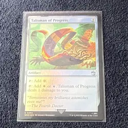 Talisman of Progress Universes Beyond: Doctor Who Foil Near Mint 253 - Image 3