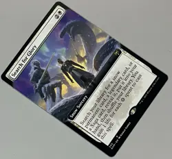 MTG Kaldheim Search for Glory Snow Sorcery RARE REGULAR #340 - Image 2