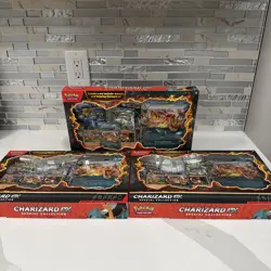 Pokemon TCG - Charizard Ex Special Collection Box Bundle of 3! NEW & SEALED! - Image 1