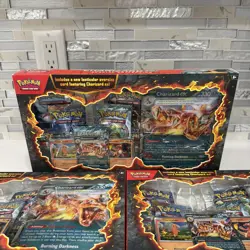 Pokemon TCG - Charizard Ex Special Collection Box Bundle of 3! NEW & SEALED! - Image 2