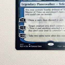 Magic the Gathering Teferi, Master of Time Foil #277 Core Set 2021 Mint MTG - Image 4