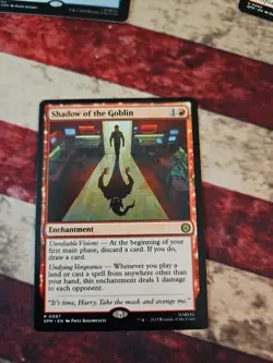 x1 Shadow of the Goblin R MTG Marvel's Spider-Man M/NM, English - Image 1