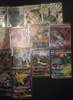 Pokemon TCG Mega Evolution Full Art Ultra Rare Cards Lot of 17 - Image 3