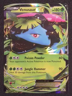 Venusaur EX XY28 XY Promos Black Star Promo Holo Pokemon Card NM - Image 1