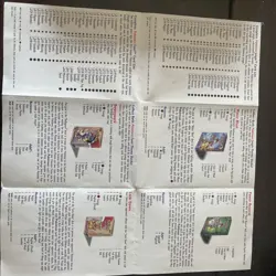 Pokemon Card Lists Booklet For TCG Wizards WOTC Vintage Base Set/Jungle/Fossil - Image 3