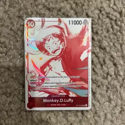 One Piece Card Game - Monkey.D.Luffy (3rd Anniversary Promo) ST10-006 SR Foil NM - Image 1