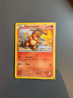 Build a Bear | Pokemon TCG | Charmander | Promo Trading Card | SEALED NEW - Image 1