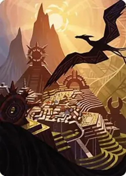Plains Art Card - Art Series: The Lost Caverns of Ixalan - Near Mint - Image 1