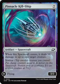 Pinnacle Kill-Ship - Foil - Edge of Eternities - Near Mint - Image 1