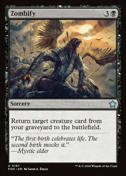 Zombify - Foil - Foundations - Near Mint - Image 1