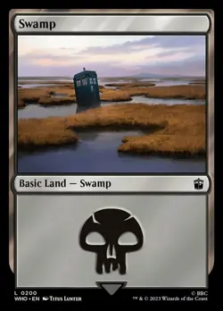 Swamp (0200) - Commander: Universes Beyond: Doctor Who - Near Mint - Image 1