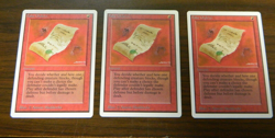 MTG Magic The Gathering Unlimited False Orders x3 LP Condition #1 - Image 1