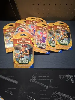 Disney Lorcana wilds unknown Bulk Lot - 125+ Cards NM-LP - Mixed Sets - Image 1