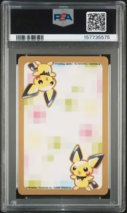 2000 POKEMON GOLD VERSION PART 2 PLAYING CARDS KING OF SPADES #244 ENTEI PSA 10 - Image 2