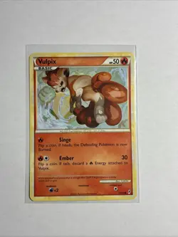 Pokemon TCG Vulpix Call of Legends 75/95 Regular Common - Image 1