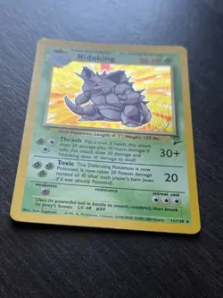 Nidoking 11/130 Holo Rare - Pokemon TCG Base Set 2 WOTC - Near Mint #35 - Image 3
