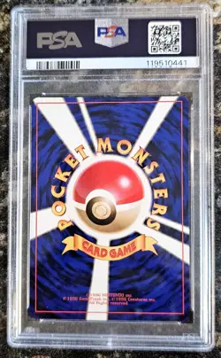 1996 Pokemon Japanese Basic Base Set SQUIRTLE 7 PSA 9 MINT - Image 2