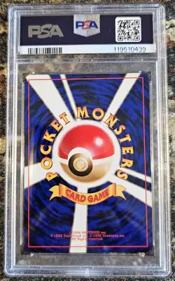 1996 Pokemon Japanese Basic Base Set CHARMANDER 4 PSA 9 MINT - Image 2