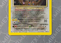 Pokemon Magneton 10/64 Holo Unlimited Neo Revelation 2001 Italiano - Image 3