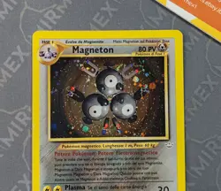 Pokemon Magneton 10/64 Holo Unlimited Neo Revelation 2001 Italiano - Image 4