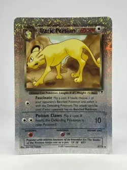 Pokemon TCG – Dark Persian 6/110 – Reverse Holo Rare – Legendary Collection - Image 2