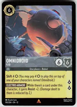 Omnidroid V.10 190/204 Wilds Unknown Disney Lorcana - Image 1
