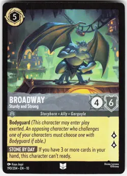 Broadway Sturdy and Strong 190/204 Whispers in the Well Disney Lorcana - Image 1
