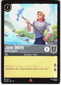 John Smith Skillful Explorer 192/204 Wilds Unknown Disney Lorcana - Image 1