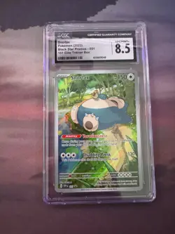 Pokemon 2023 151 Elite Trainer Box - Black Star Promos - Snorlax - CGC 8.5 - Image 1
