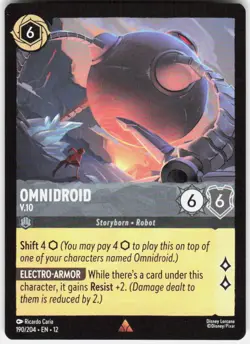 Omnidroid V.10 190/204 Wilds Unknown Disney Lorcana - Image 1