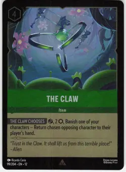 The Claw Foil 99/204 Wilds Unknown Disney Lorcana - Image 1