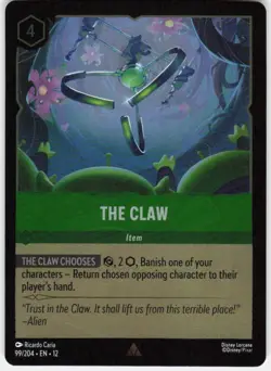 The Claw Foil 99/204 Wilds Unknown Disney Lorcana - Image 1