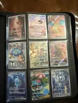 Pokemon TCG 9-Card Lot Full Art Foil English Charizard+ - Image 2