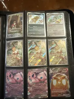 Pokemon TCG 9-Card Lot Full Art Foil English Charizard+ - Image 4