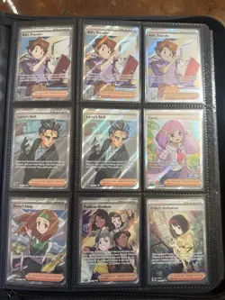 Pokemon TCG 9-Card Lot Full Art Foil English Charizard+ - Image 5