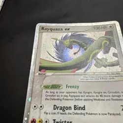 Rayquaza EX 2006 POKEMON Black Star Promo 039 HOLO DMG - Image 2