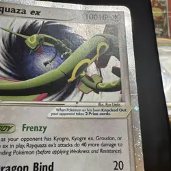 Rayquaza EX 2006 POKEMON Black Star Promo 039 HOLO DMG - Image 3