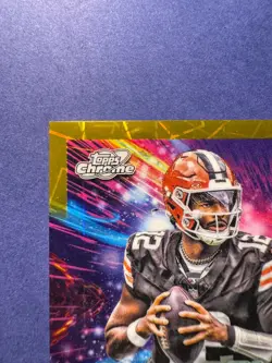 2025 Topps Cosmic Chrome- Star Clusters- Sanders and Hunter #SC-2 Gold /50 - Image 3